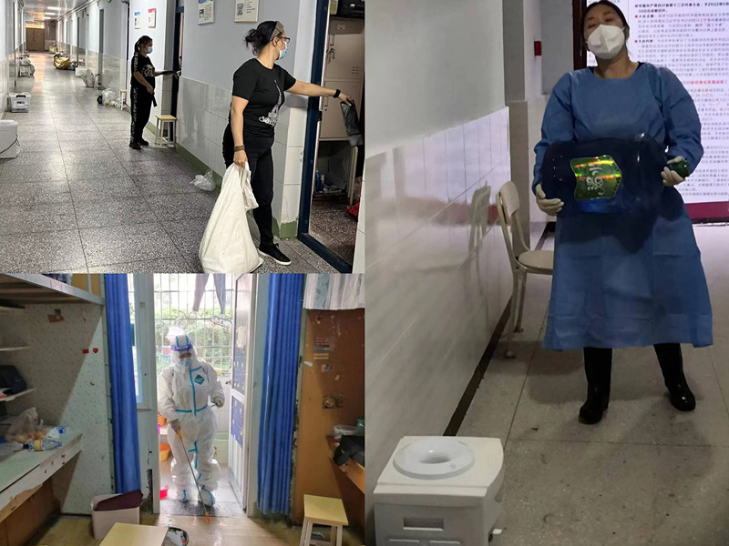 坚守防疫一线 公寓人勇敢逆行