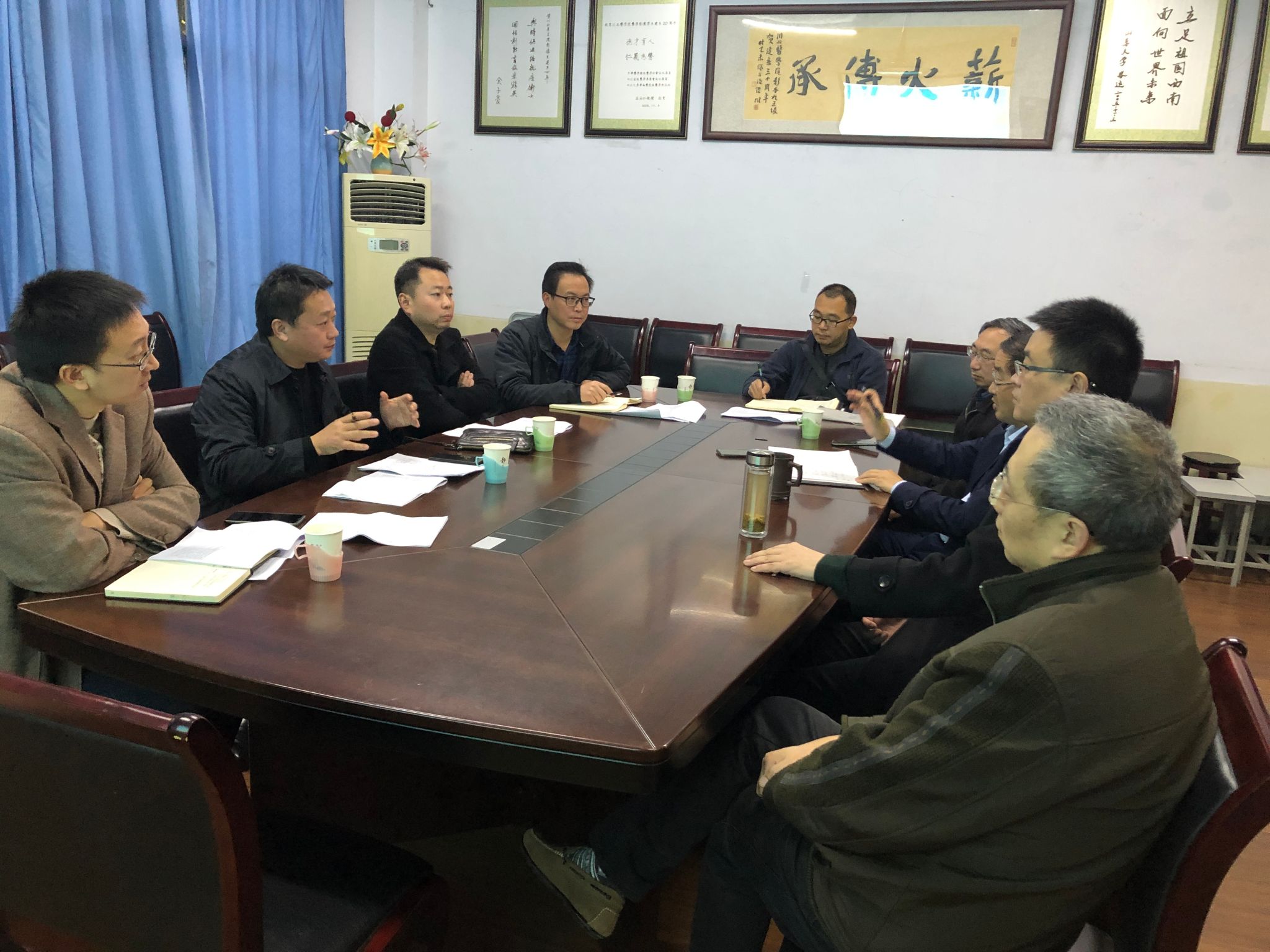 学校职能部门领导到我院进行2020年校内专项调研