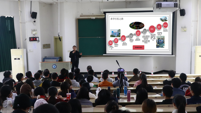 建校70周年系列讲座暨网络思政大讲堂(四)——浅谈医学生成长路上的选择与困境