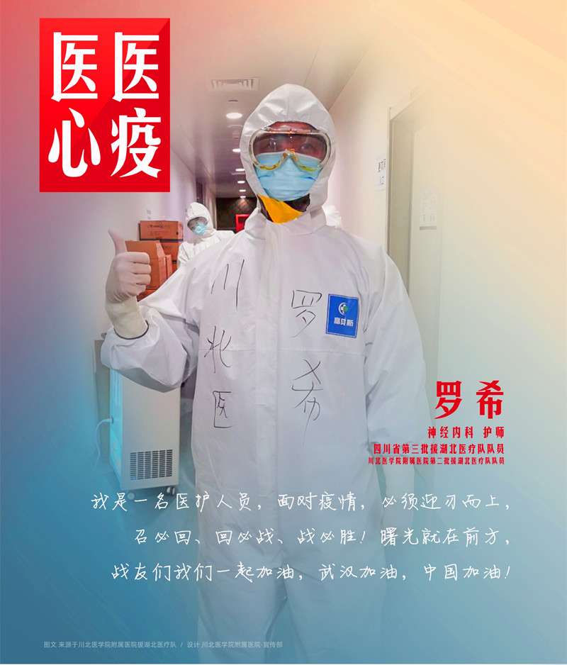 医心医疫、众志成城——川北医学院附属医院援湖北医疗队英雄谱