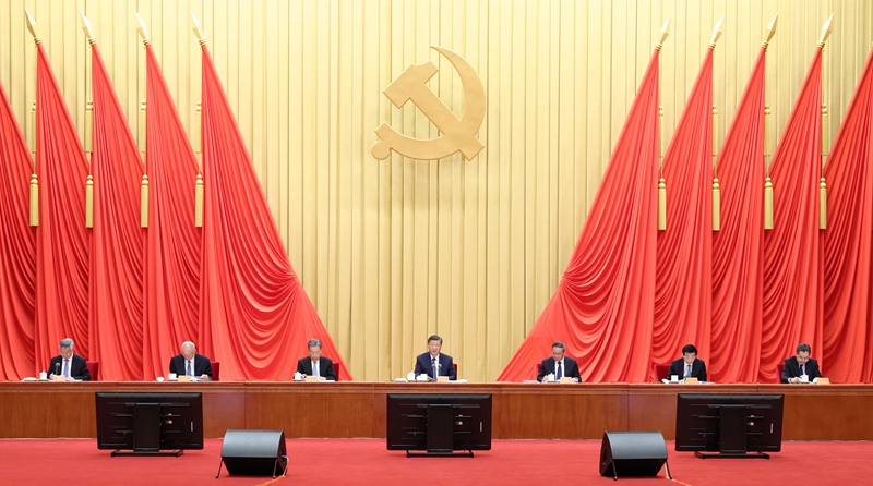 习近平在二十届中央纪委三次全会上发表重要讲话:深入推进党的自我革命 坚决打赢反腐败斗争攻坚战持久战