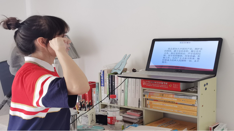 “同庆党的生日,讲述战疫故事”主题党日活动
