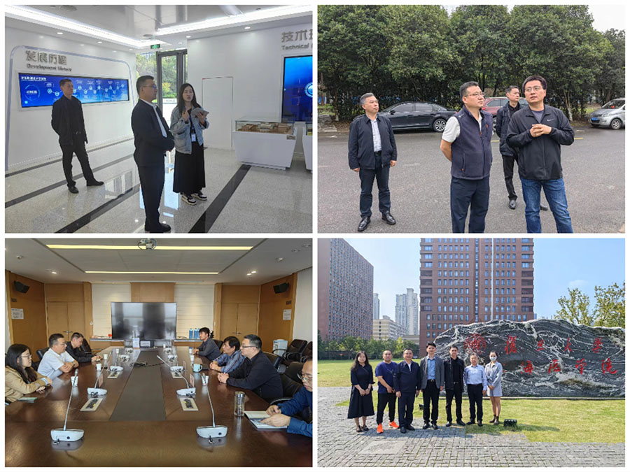 学校领导带队赴浙江、上海考察部分高校校园建设