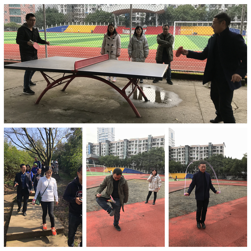 麻醉学系、口腔医学系、检验医学系工会联合小组举行爬西山和系列趣味运动会