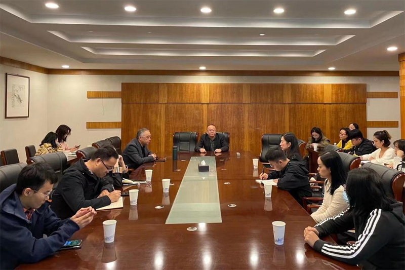 学校召开2021年高等教育质量监测国家数据平台数据采集培训会