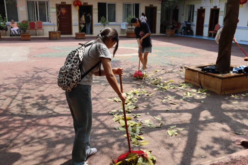 新苗寻根瞻前辈，老树示范传薪火