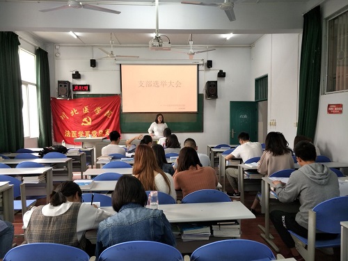 法医学学生系党支部委员选举大会圆满结束