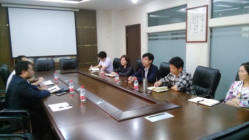 我校发展规划处到西华师范大学发展规划与目标督查办公室进行调研