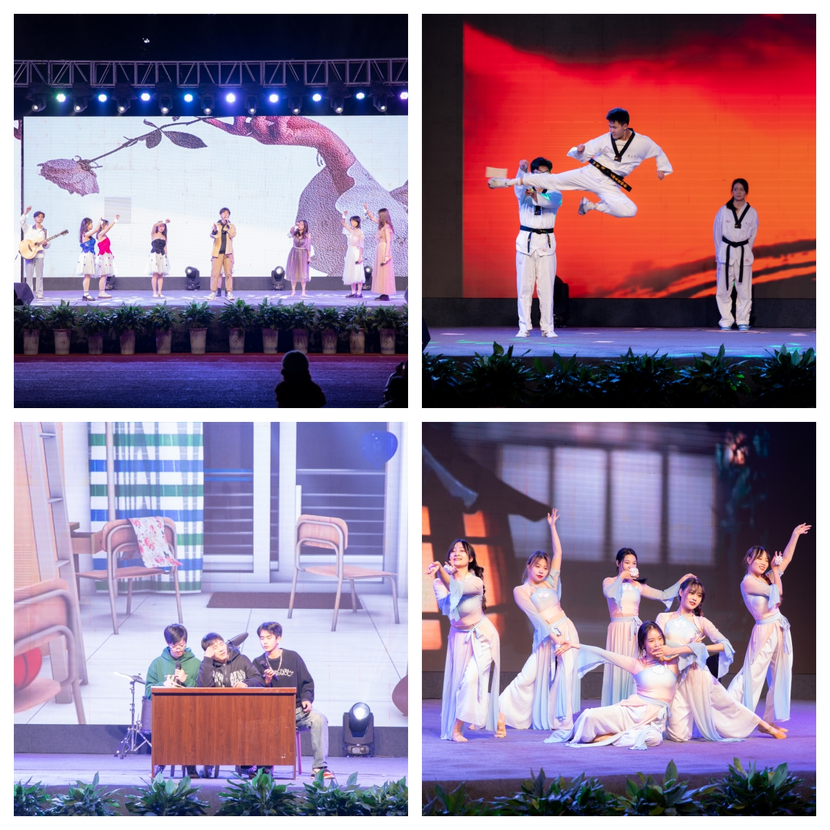 我校校园文艺风采展演圆满结束