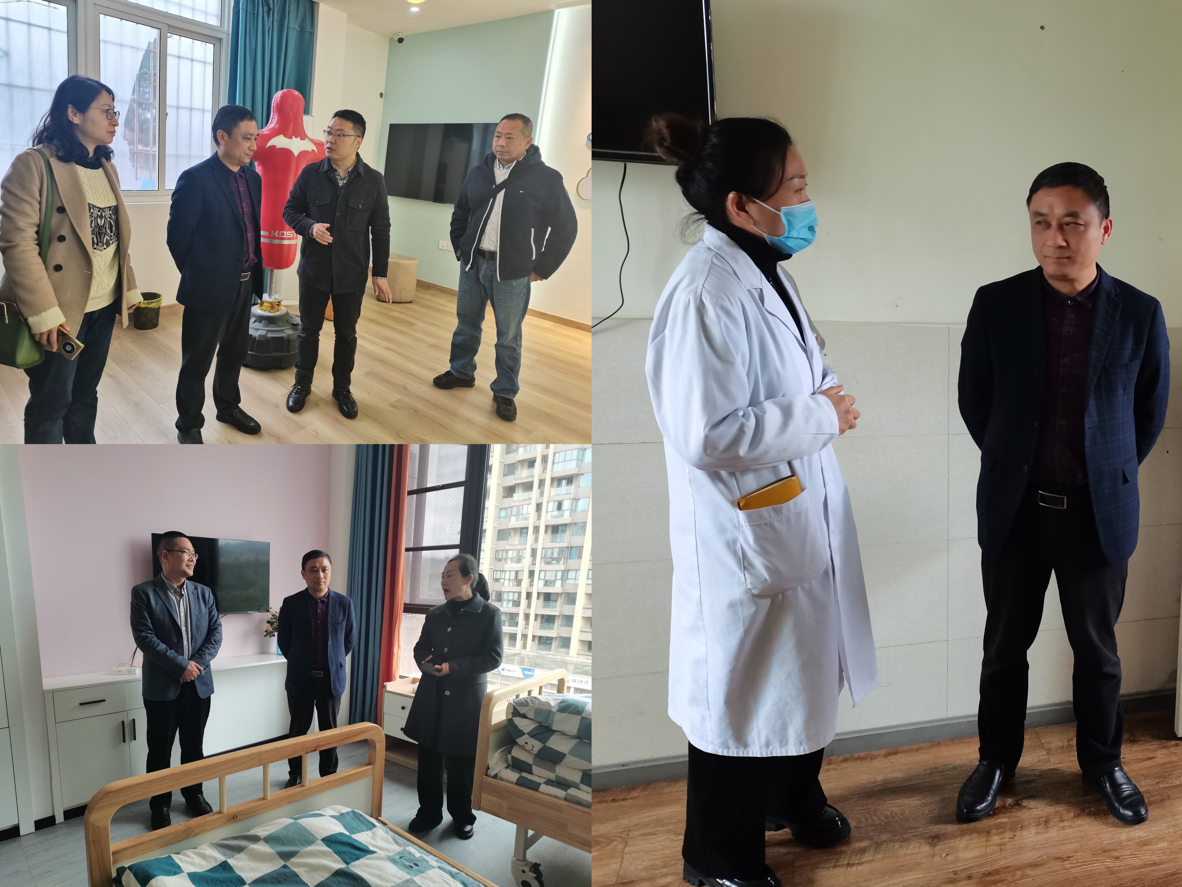 川北医学院管理学院赴资阳市雁江区开展合作办学考察