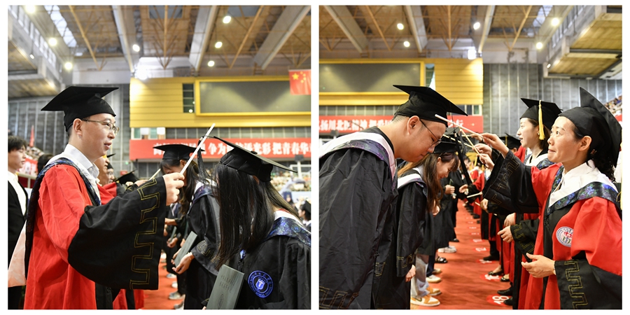 莘莘学子结硕果 殷殷嘱托寄未来:我校举行2022届学生毕业典礼