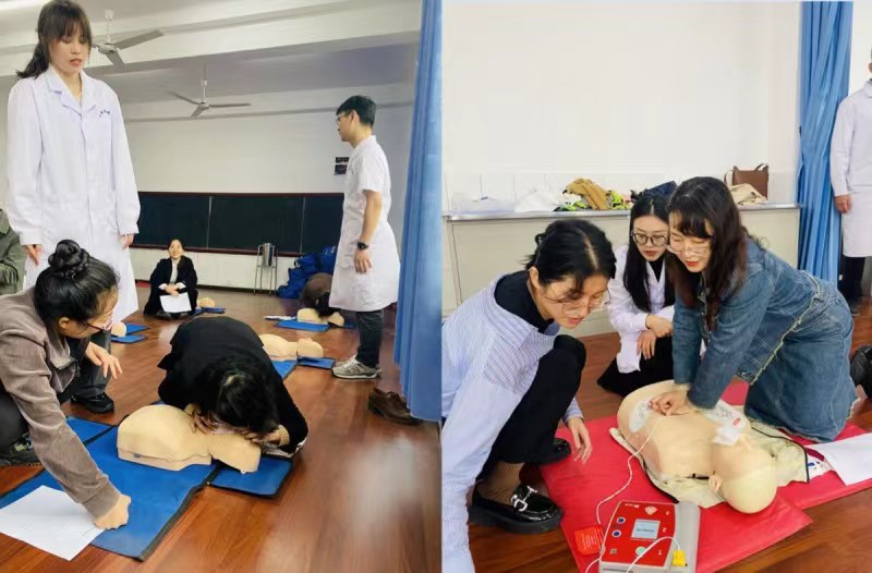 临床院系工会开展急救技能培训