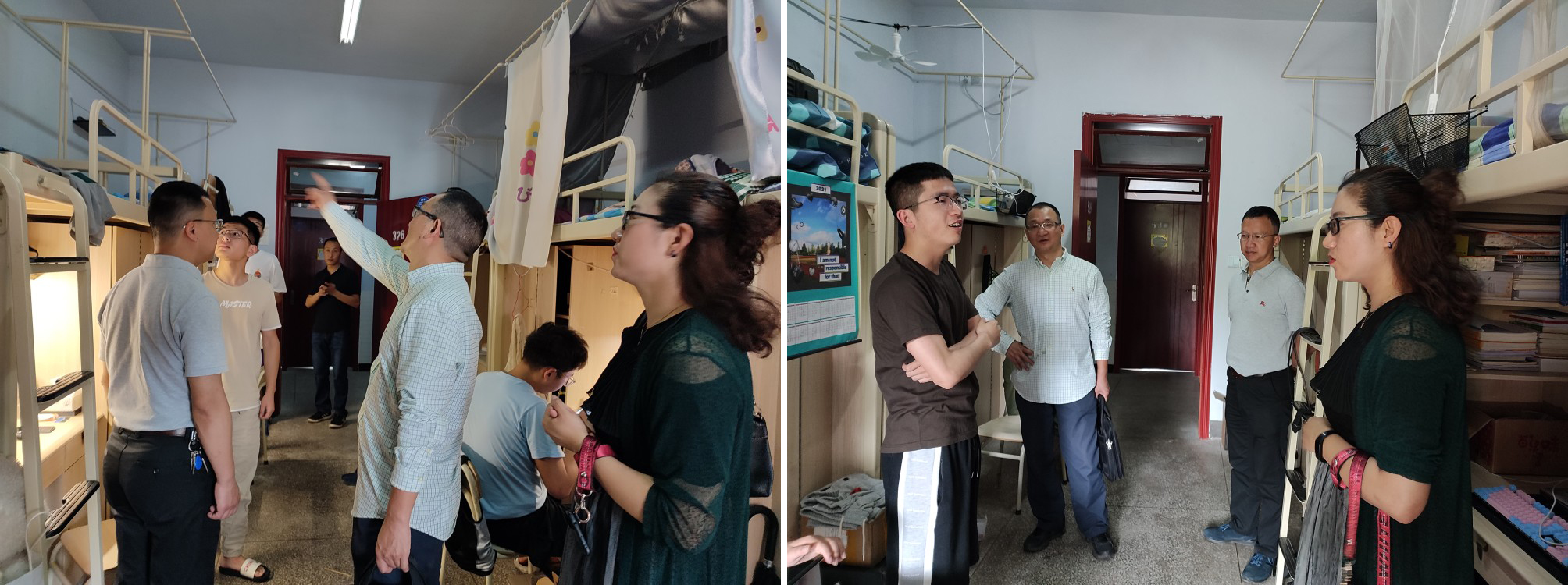 药学院领导深入学生寝室走访调研