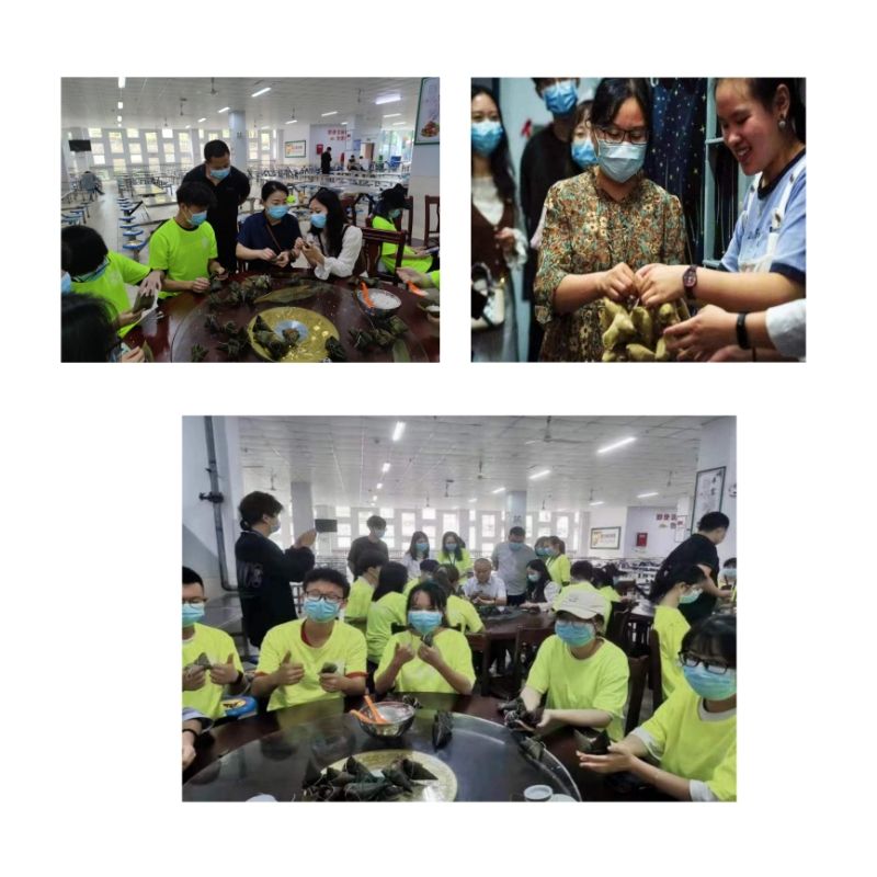 我为群众办实事丨校长杜勇以普通党员身份 参加医学影像学院“粽享端午”包粽子活动