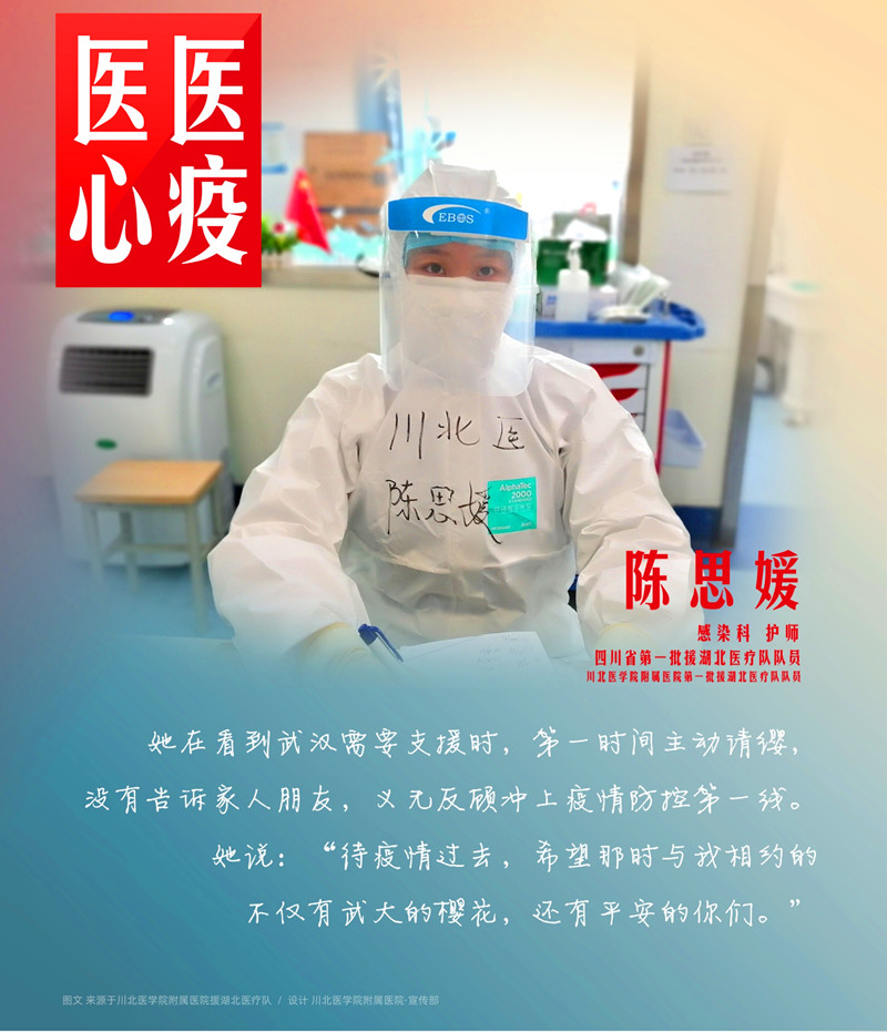 医心医疫、众志成城——川北医学院附属医院援湖北医疗队英雄谱