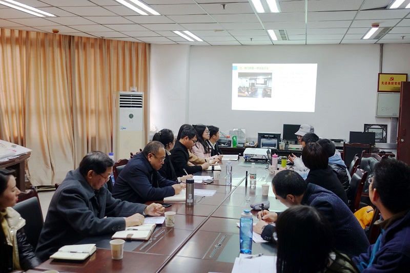 张波副校长带队到马院检查教学工作