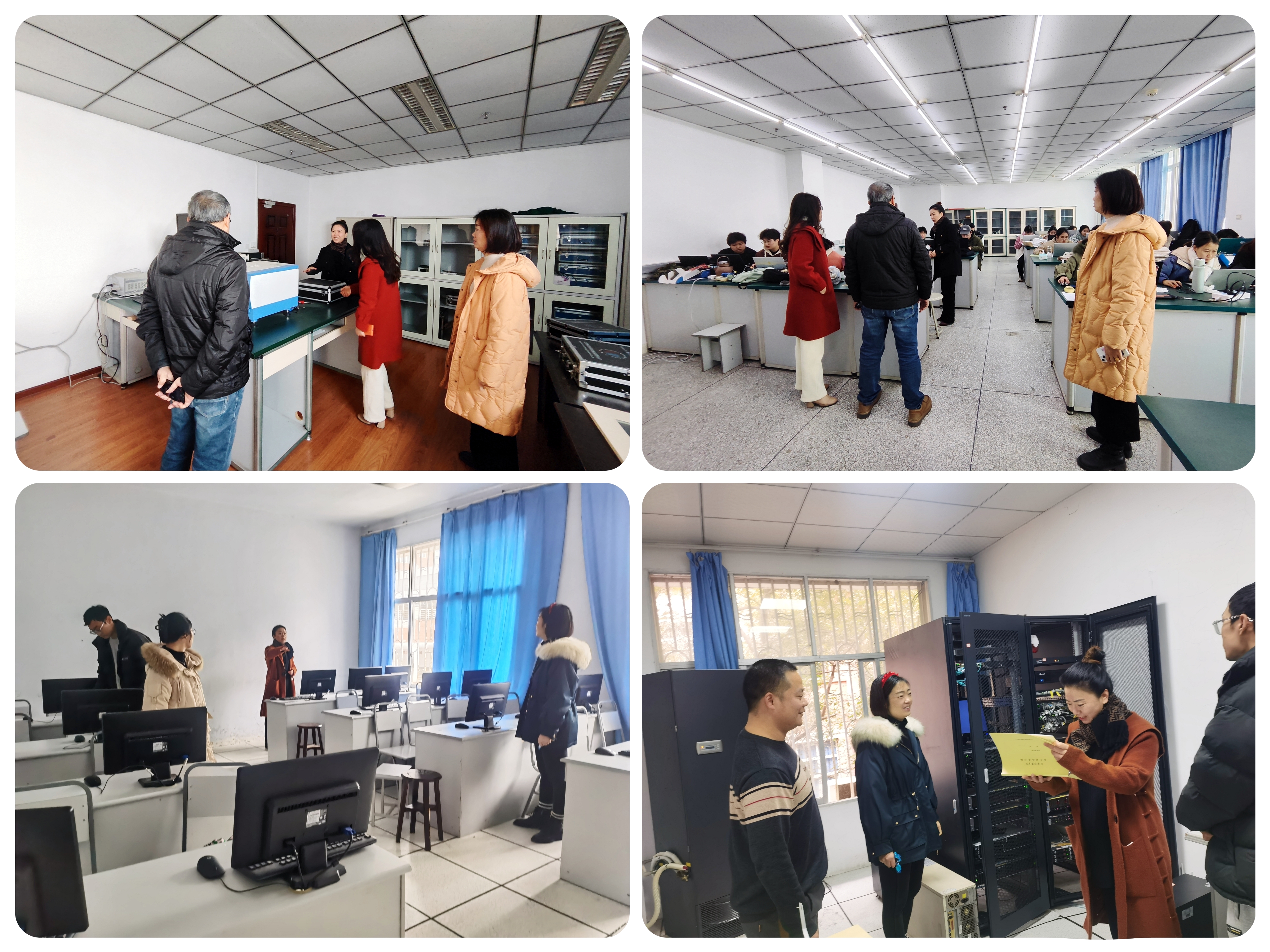 医学影像学院开展期末实验室安全检查工作