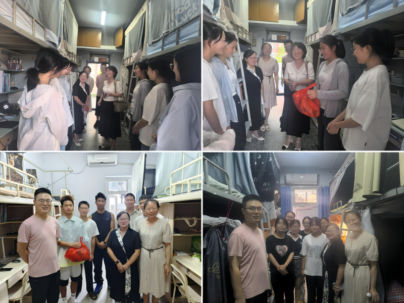 检验医学院、“云聚红心”党建工作室开展“暖心关怀、聆听‘新’声”宿舍走访慰问活动