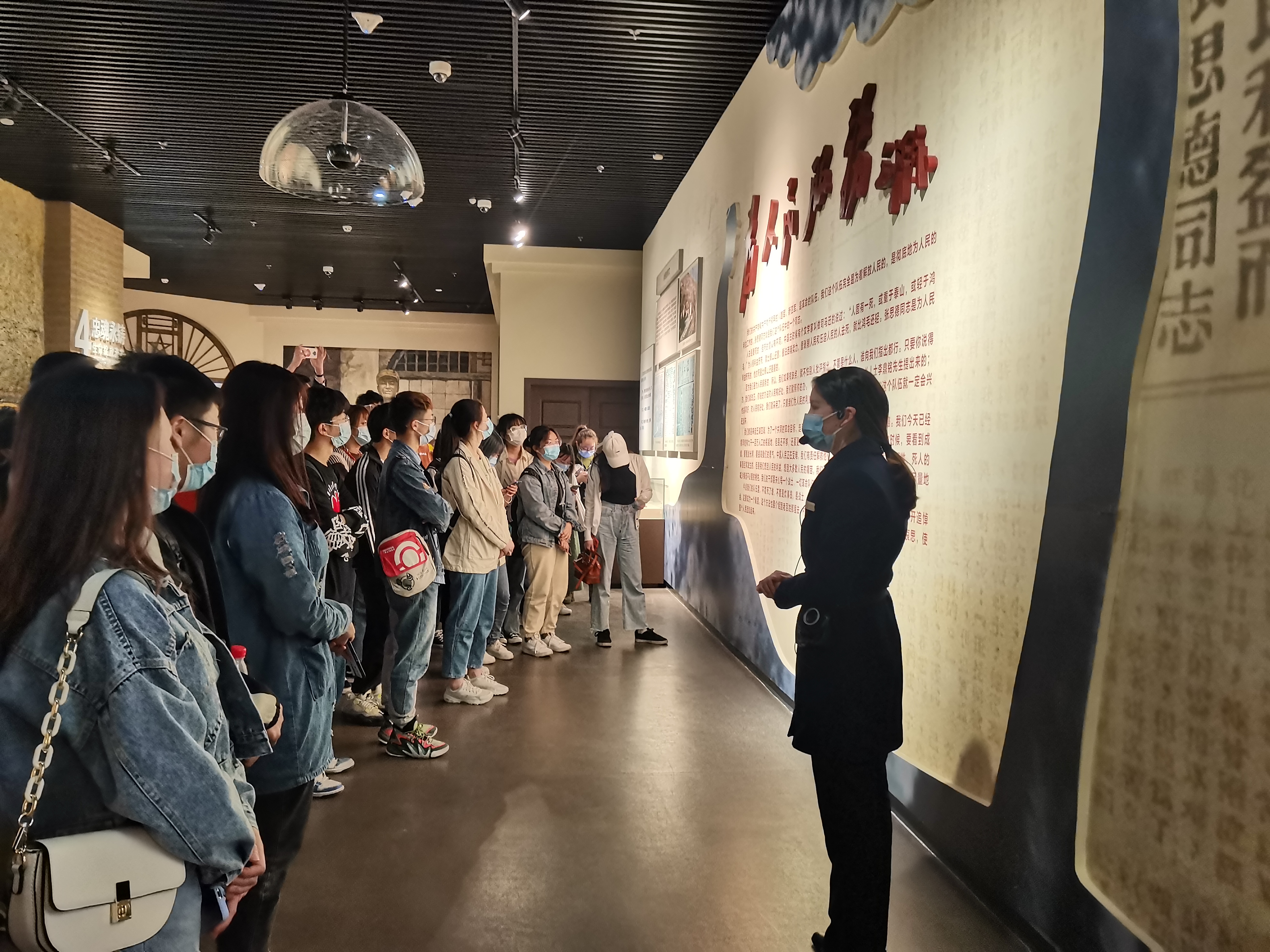 采记马克思主义学院赴朱德故里开展学党史实践教学活动