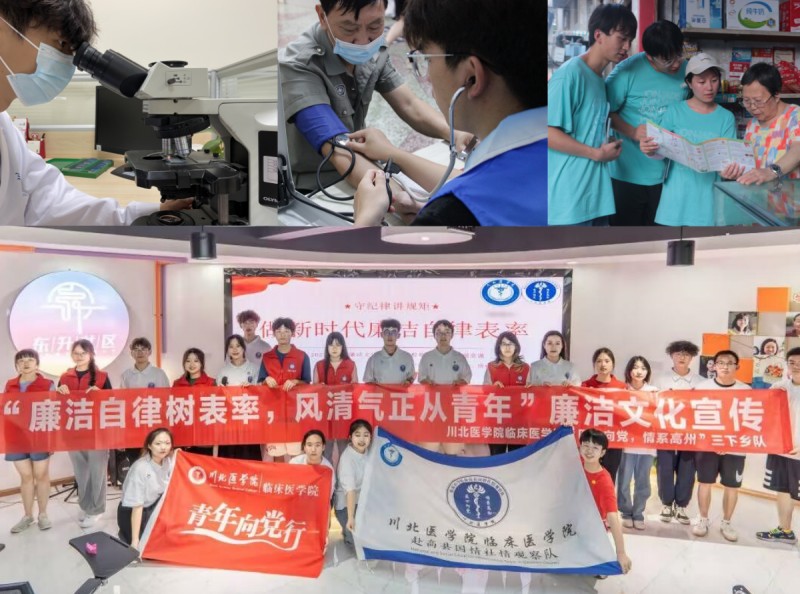 临床医学院学生工作党总支开展2023年暑假“青年向党行”社会实践系列活动