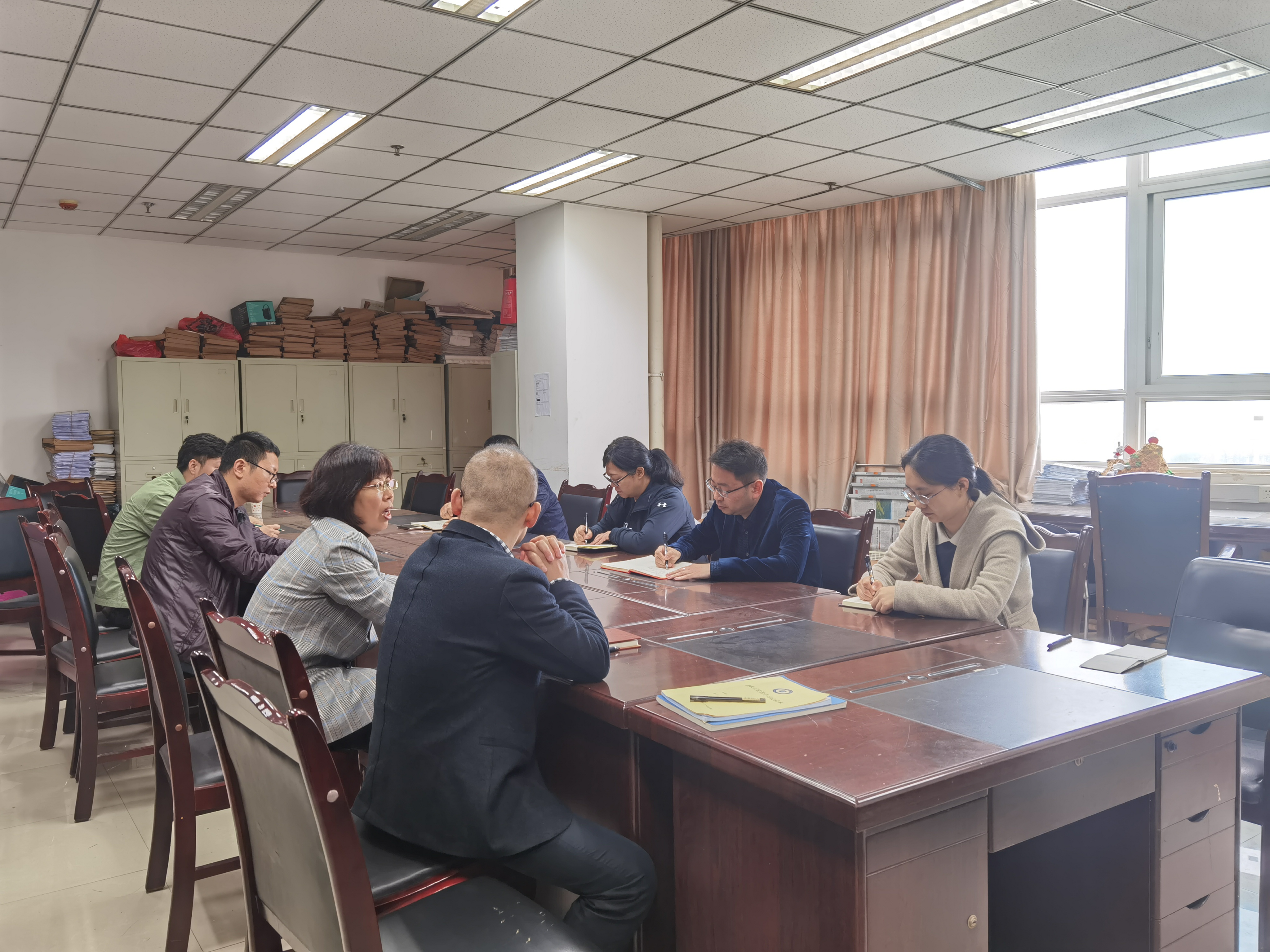 国有资产管理处深入院系开展“我为群众办实事”调研活动