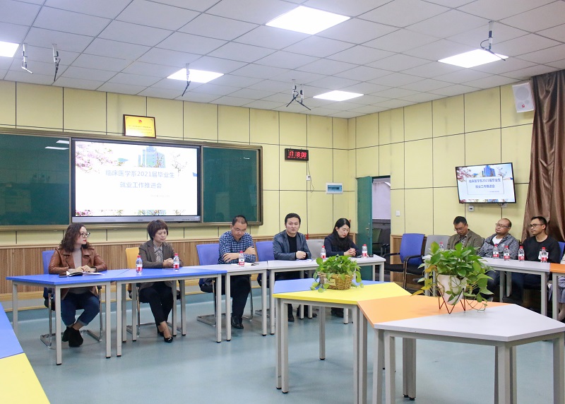 临床医学系召开2021届毕业生就业工作会