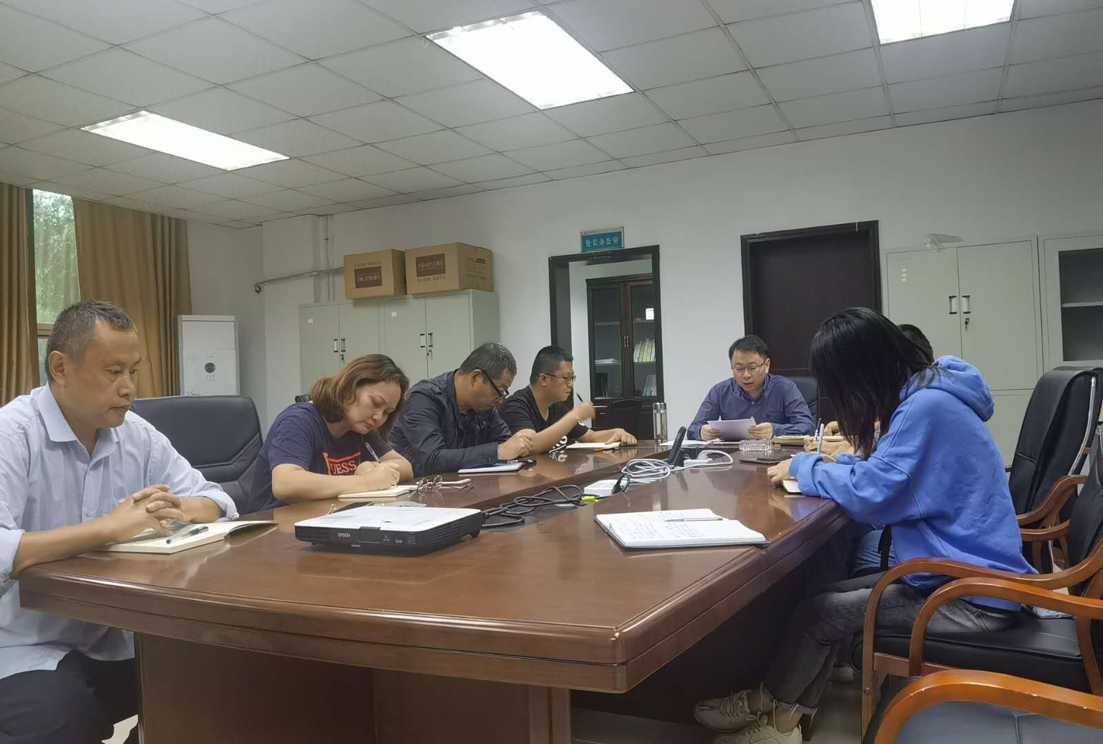 国有资产管理处召开迎接学校党委巡察工作动员会