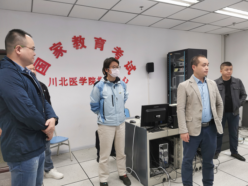 我校完成全国大学英语四六级口语考点建设工作