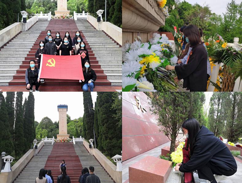 去陵园寄哀思 进故居受触动 在课堂学精神：我校多形式缅怀革命先烈