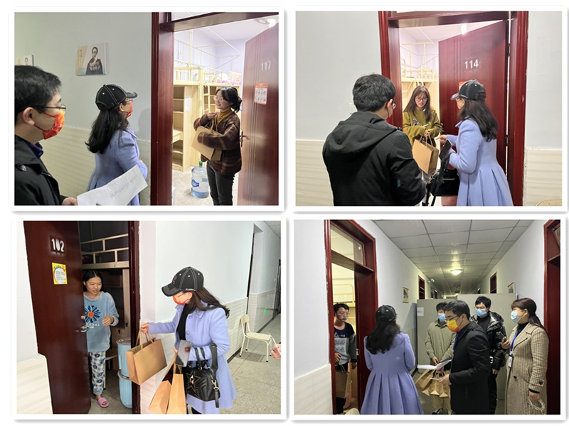 公共卫生学院集中慰问返校实习生