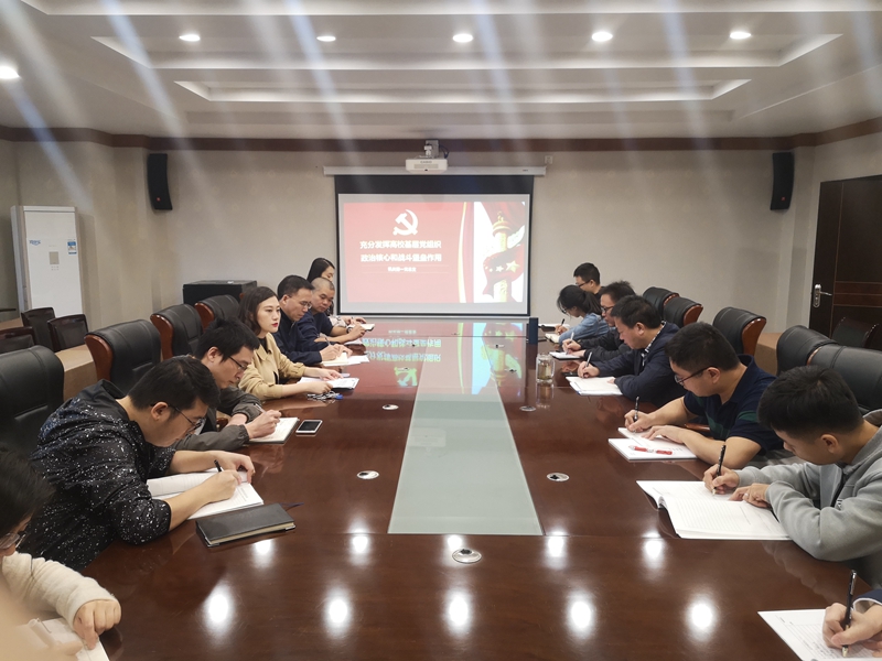 机关第一党总支召开“不忘初心,牢记使命”主题教育推进会暨专题党课活动