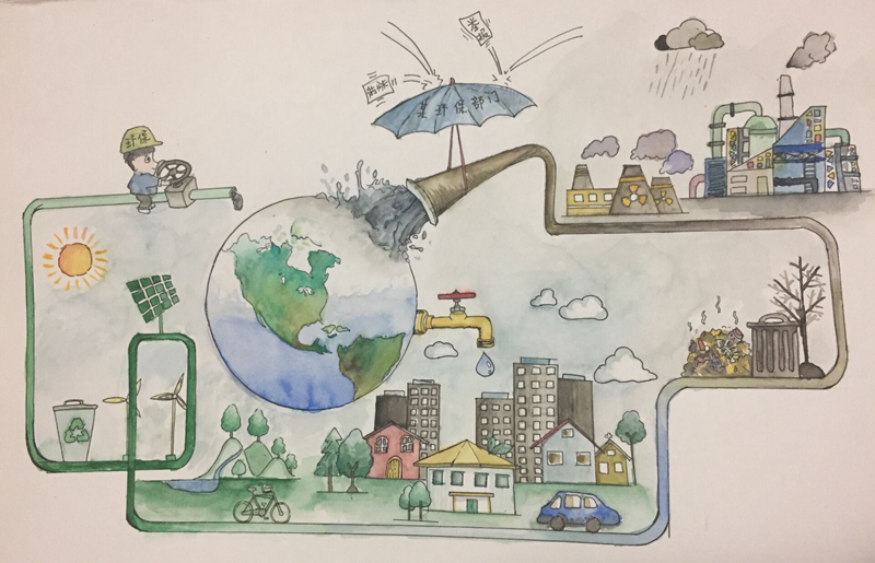 眼视光学系学子荣获2018年四川省大学生环保科普创意大赛一等奖