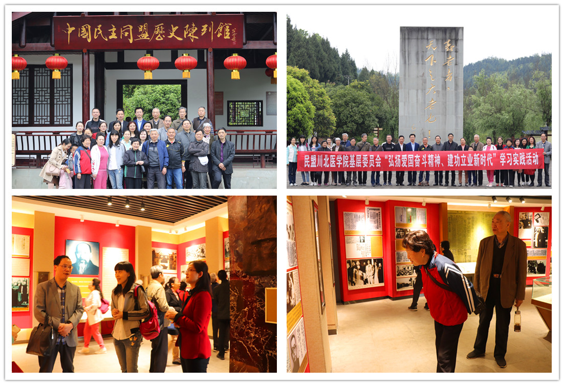 民盟学院基层委员会开展“弘扬爱国奋斗精神，建功新时代”学习实践活动