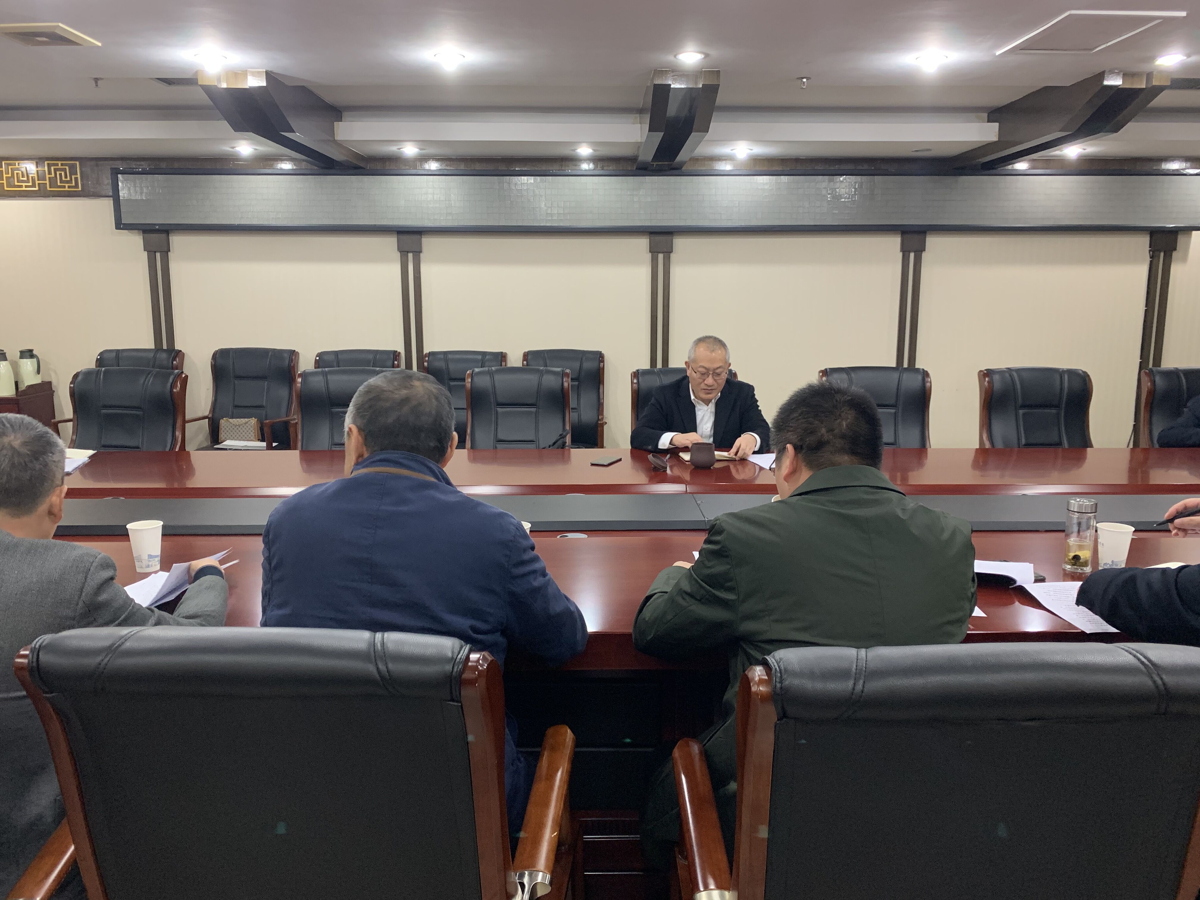 杜勇召开管理部门十四五规划编制座谈会