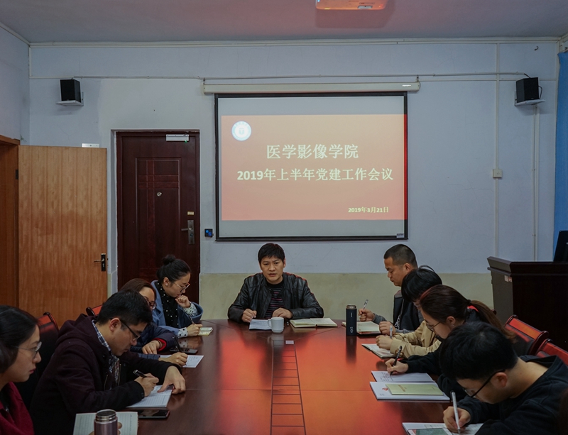 医学影像学院党总支召开2019年党建工作会议