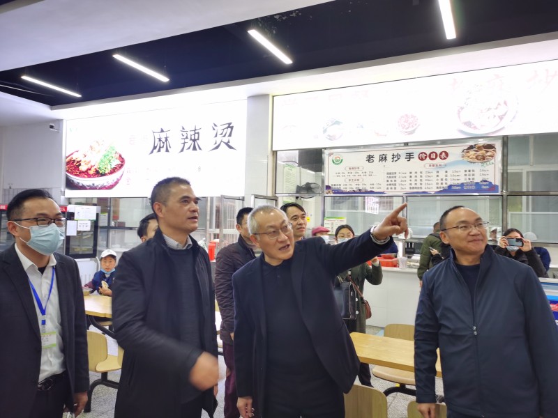 省联合工作组来校检查食品安全工作