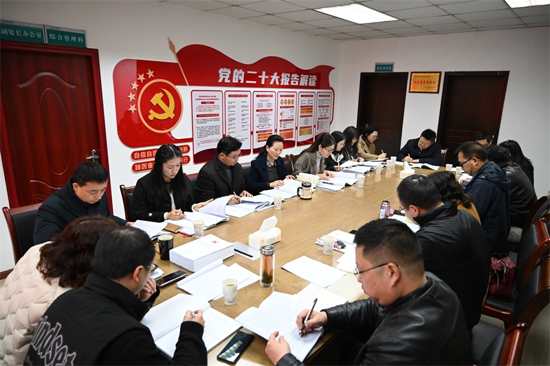 机关党委召开理论学习中心组学习会暨党建工作会
