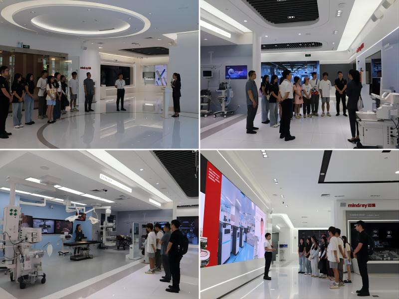 检验医学院师生走进迈瑞医疗深圳总部开展产教创融合、校院企协同育人系列活动