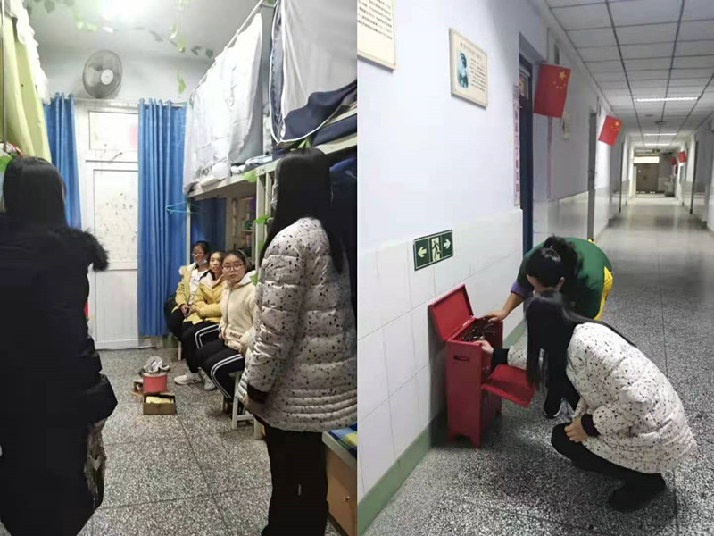 我处学生公寓管理中心扎实开展冬季安全专项检查工作