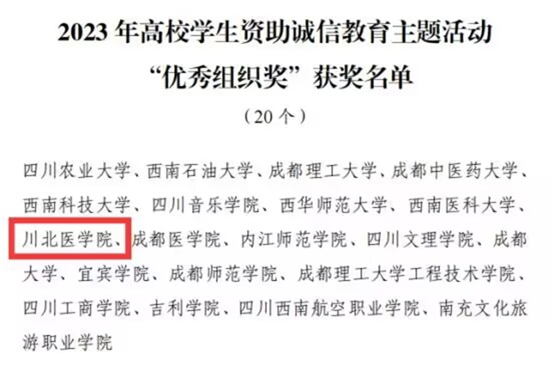 我校在2023年全省高校学生资助诚信教育主题活动中喜获佳绩