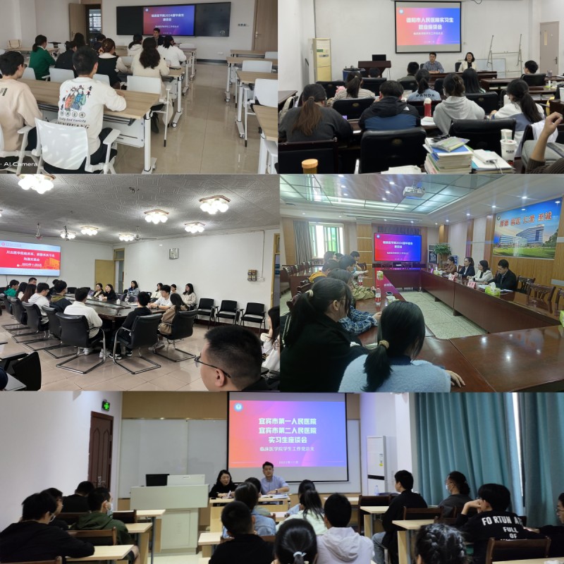 临床医学院学生工作党总支赴实习基地医院开展2024届毕业生座谈会