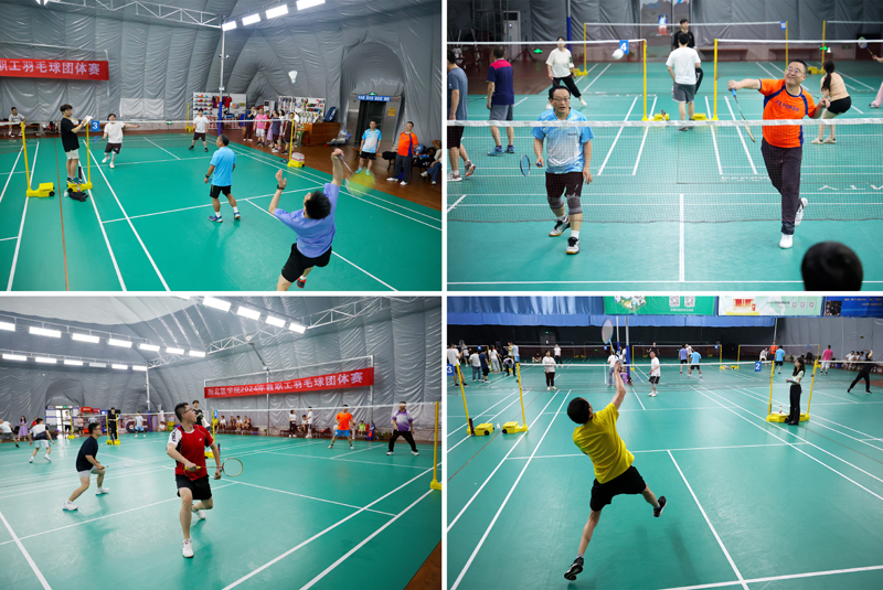 川北医学院2024年教职工羽毛球成功举行