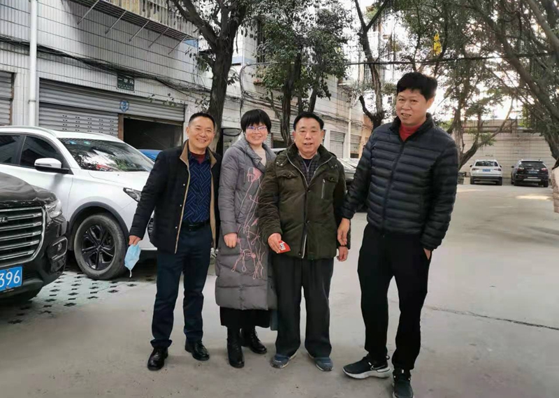 九三学社市委、九三学社学院委员会开展新春走访慰问活动