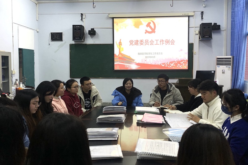 临床医学院学生工作党总支党建委员会召开工作推进会
