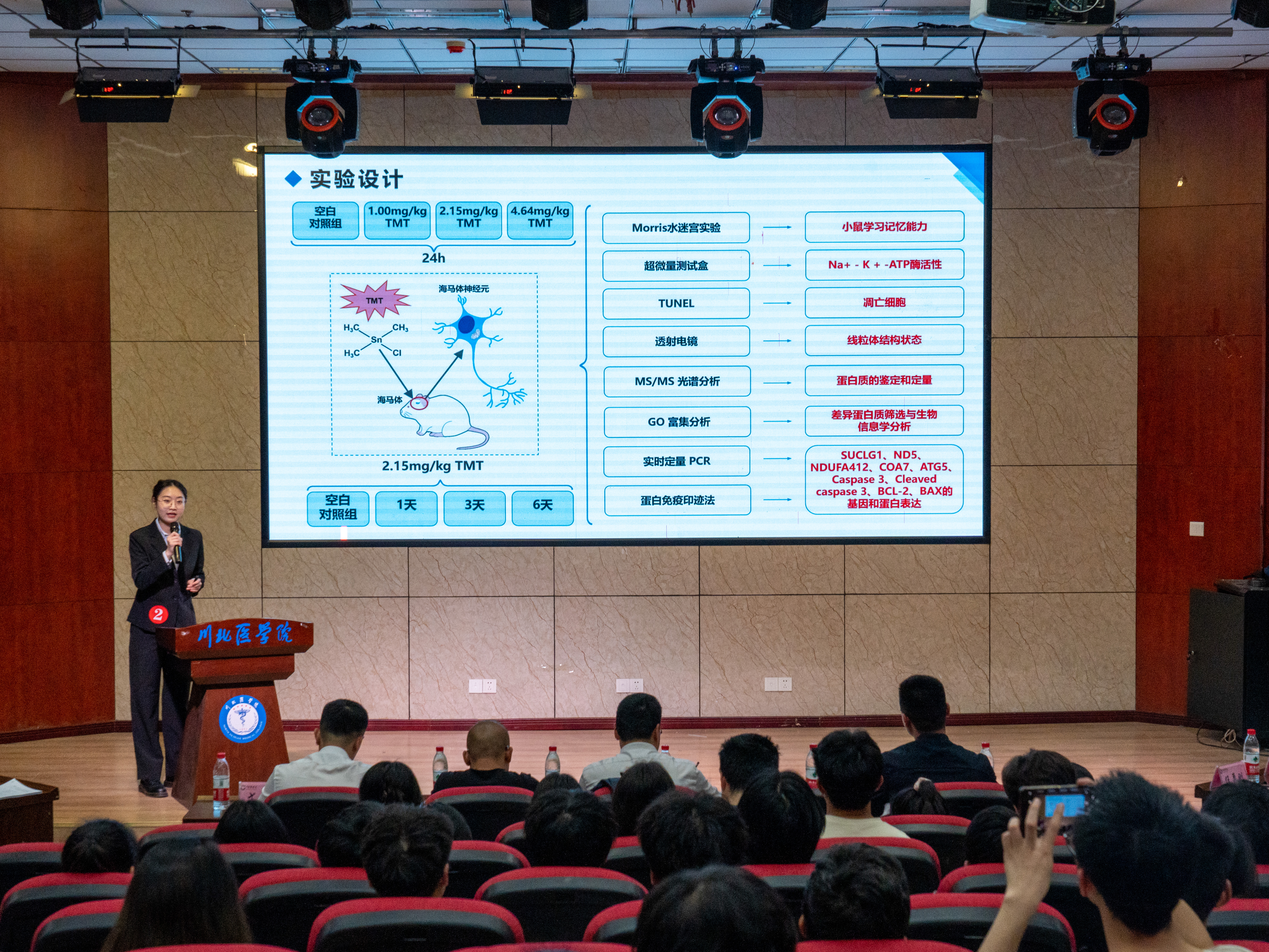我校举行第十七届“挑战杯”四川省大学生课外学术科技作品竞赛校内选拔赛决赛答辩