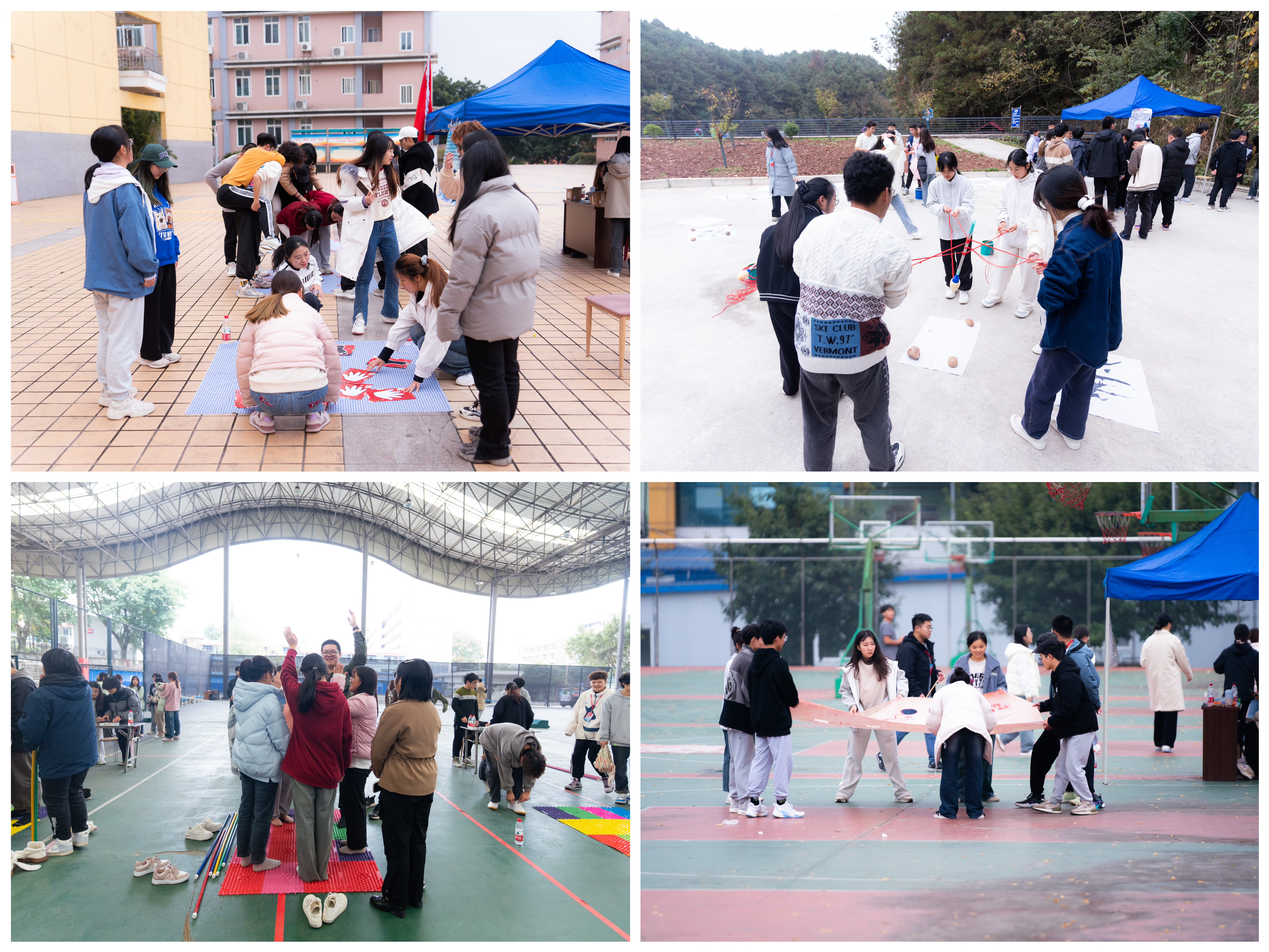 我校举办纪念“一二九”校园闯关越野赛