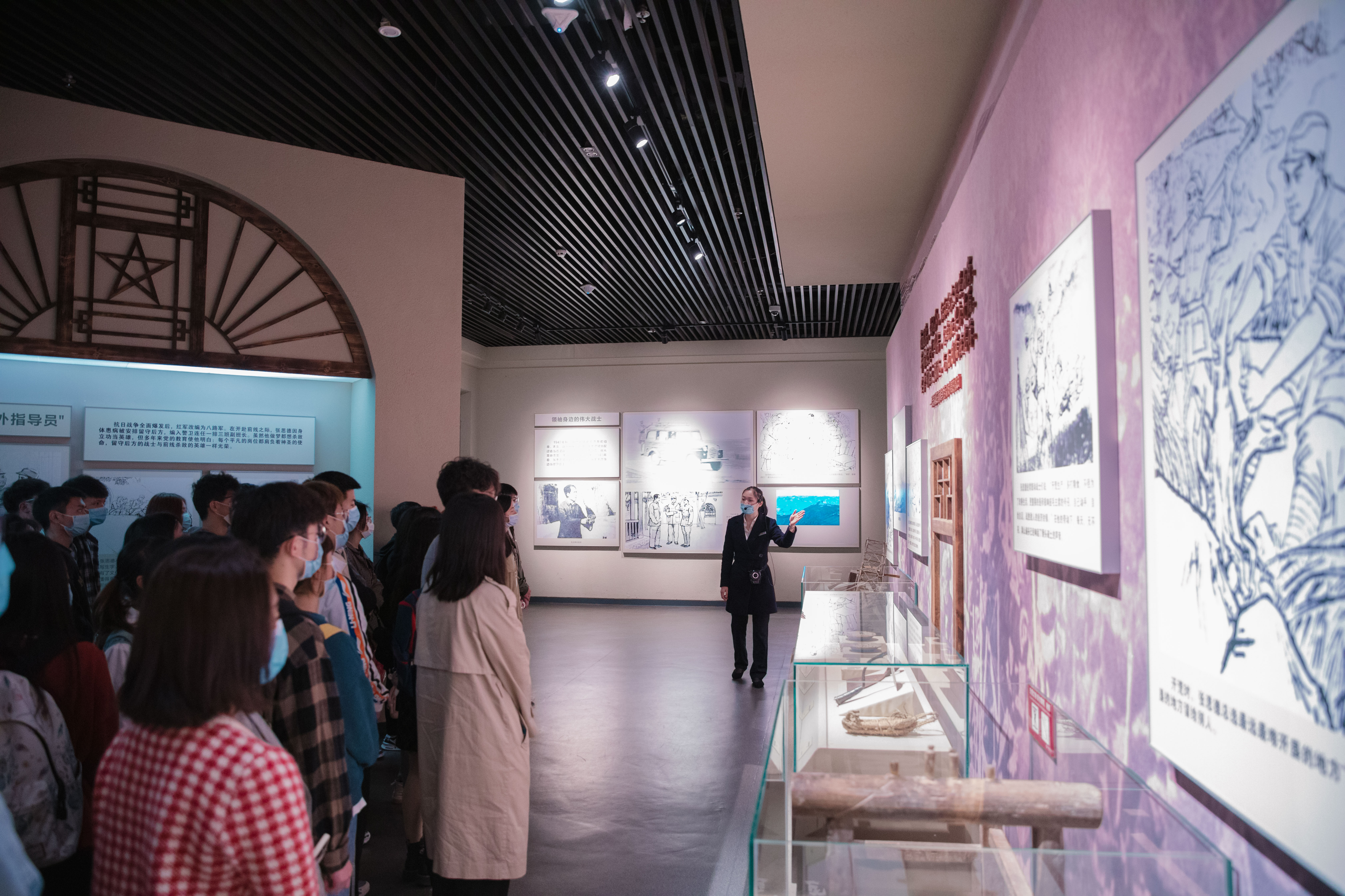 我校学生干部赴张思德纪念馆开展党史学习教育