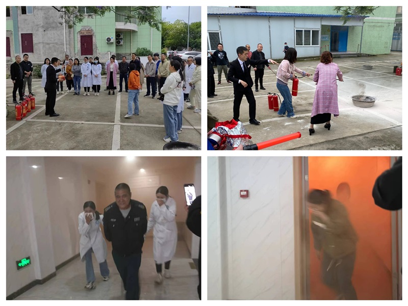 学校开展消防安全培训讲座暨灭火应急疏散演练