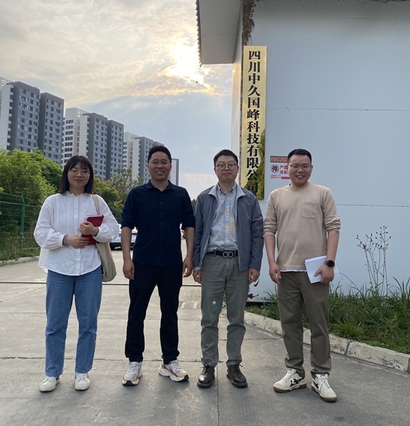药学院赴四川中久国峰科技有限公司访企拓岗
