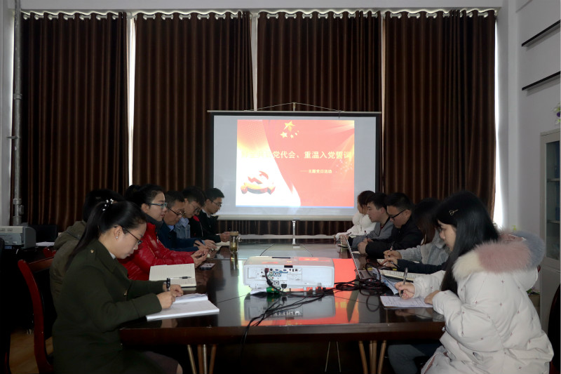 中西医临床医学系党总支开展“师生共话党代会,重整行装再出发”主题党日活动